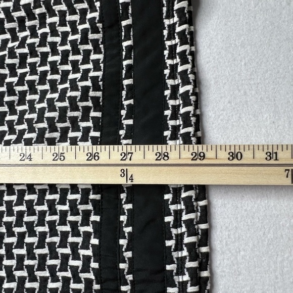Anthropologie Postmark‎ Womens Black White Basketweave Tunic  Size Small - Picture 6 of 14